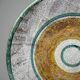 Large ceramic art bowl from the 50s-60s, vintage wall decoration or fruit bowl.