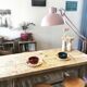 Solid oak farm table 152x72