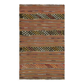 Tapis kilim anatolien vintage fait main turc 156 cm x 257 cm