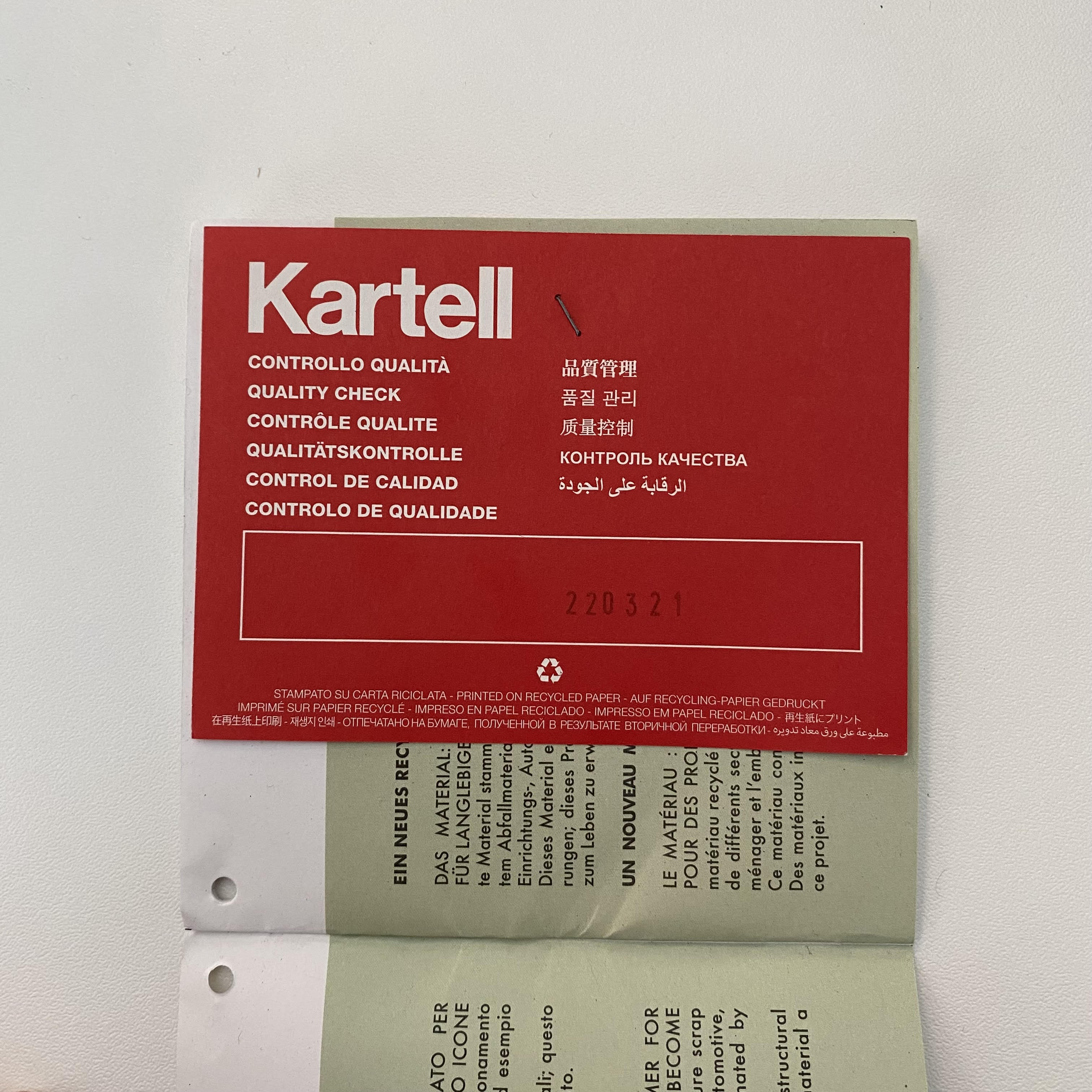 Chaise Masters - Kartell