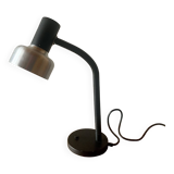Vintage Wila desk lamp in black metal and aluminum