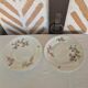 Pair of antique compote dishes