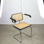 Fauteuil vintage Cesca B64 par Marcel Breuer