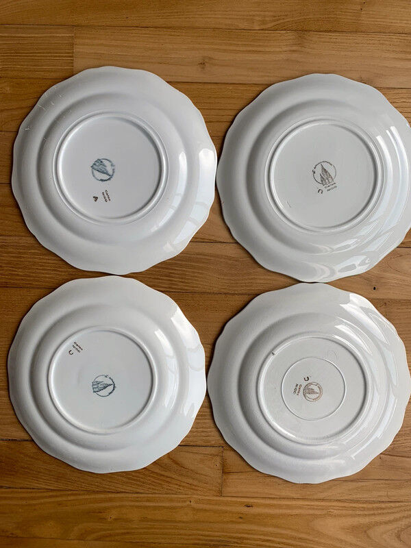 4 Flat plates L'amandinoise