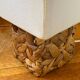 Lamp, natural weaving in water hyacinth fibre.