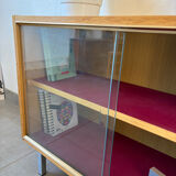 Vintage display cabinet from the 1960s