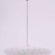 Mid-Century Chandelier in Chromed Steel by Napako, Czech, 1950s