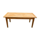 Vintage wooden farmhouse table