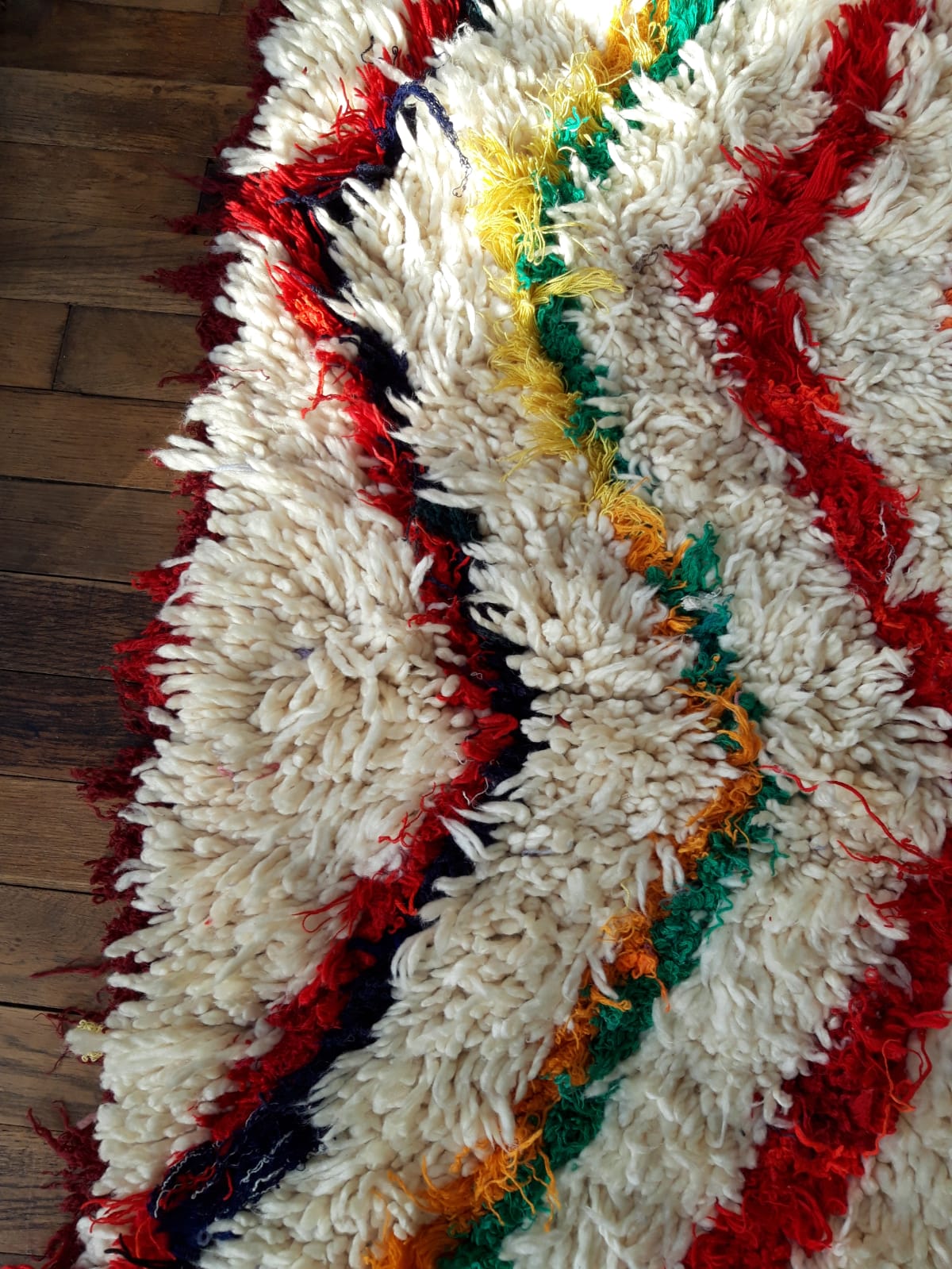 Old berber carpet