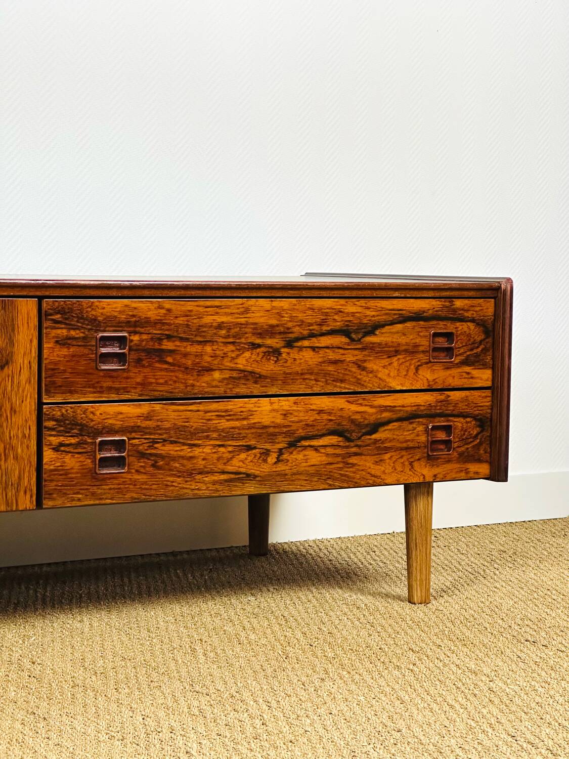Scandinavian enfilade in rosewood 1960