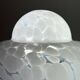 Lampe de table UFO en verre marbré, années 1960