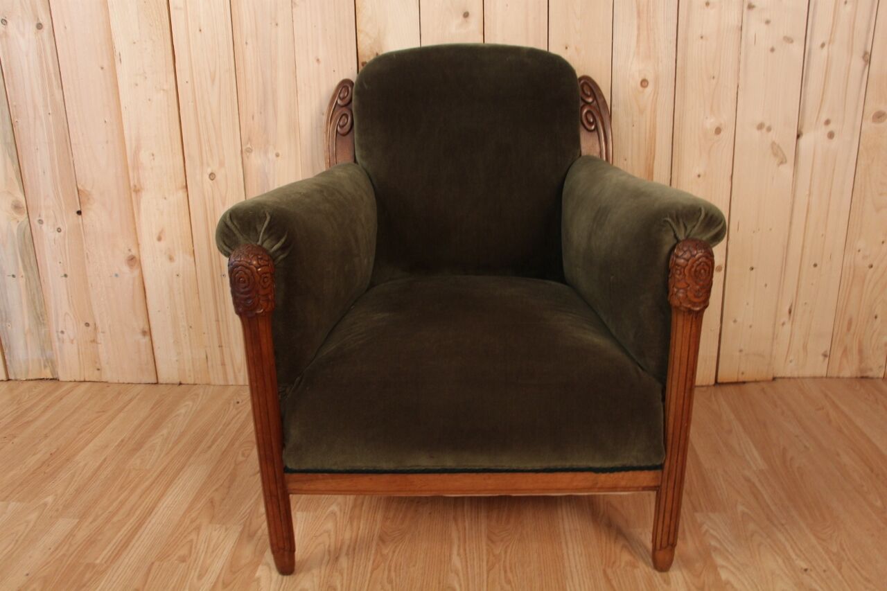 Art Deco armchair by Gauthier Poinsignon