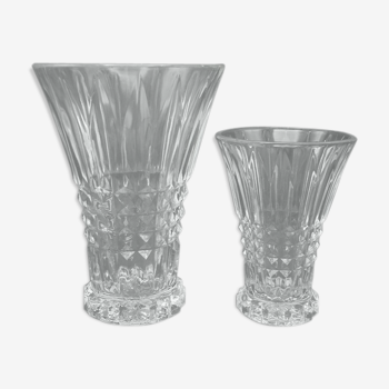 Set of 2 flared vases