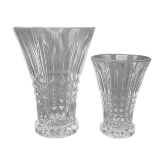 Set of 2 flared vases