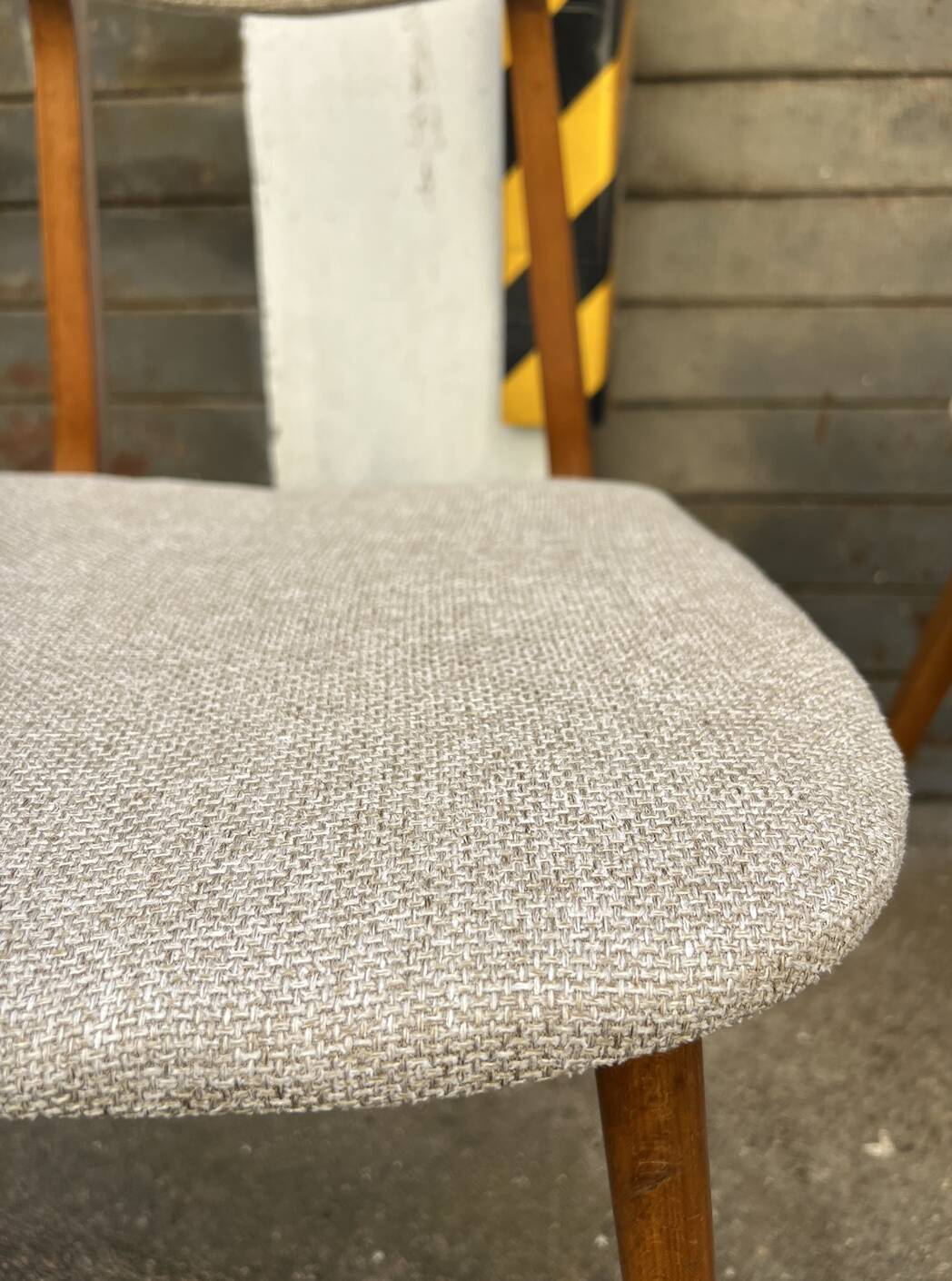 (Lot) Suite de 5 Chaises Pied Compas Restaurées