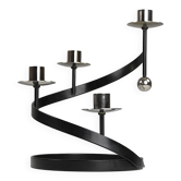 Candelabre sculptural “Sonat” par Gunnar Ander pour Ystad-Metall, Suède