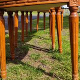 4 Louis XVI medallion chairs