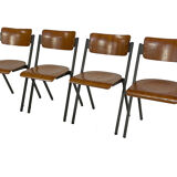 Set of four chairs 1960 Netherlands