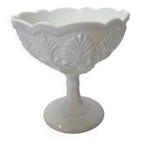 Pot à lait vintage en verre, années 1920