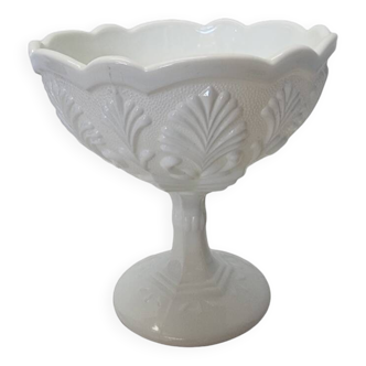 Vintage Milk Glass Jar, 1920s