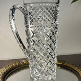 Bohemian crystal jug