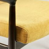 Fauteuil jaune GFM-64 attribué à Edmund Homa, 1970