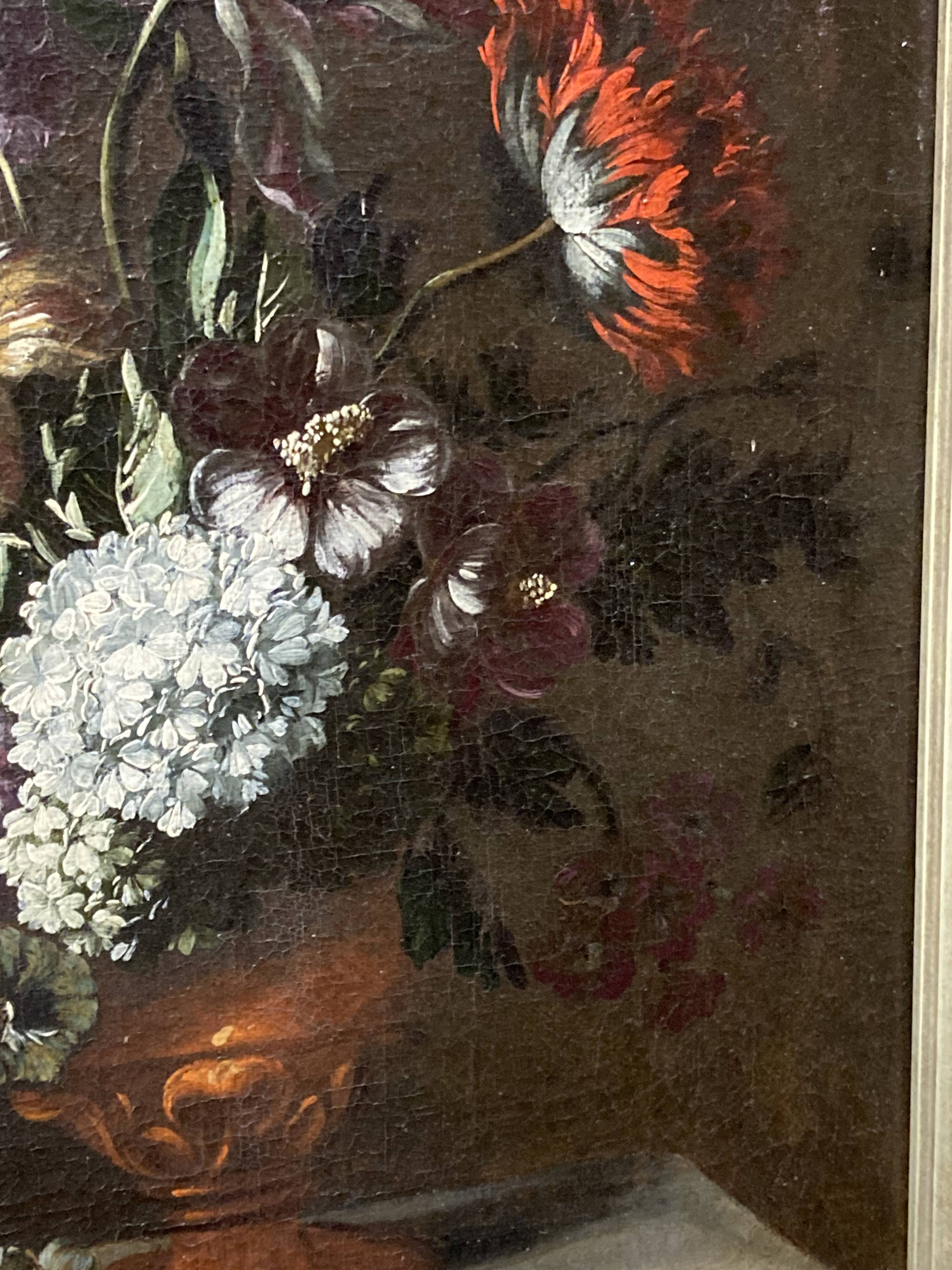 School of the North 17th century, Still Life with Bouquet, oil on canvas