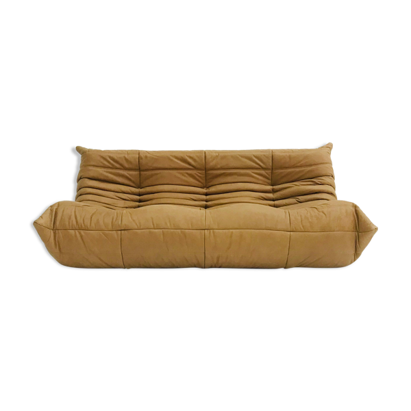 Togo Sofa In Camel Pull Up Leather By Michel Ducaroy For Ligne Roset Selency Togo Sofa In Camel Pull Up Leather By, Pull Up Leather Sofa