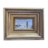 Table hsp marine with sailboats and port