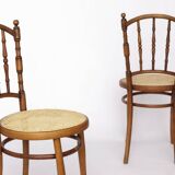 Set of 4 Josef Kohn Bentwood Chairs – Austrian Vintage 1930s–1950s, Beech