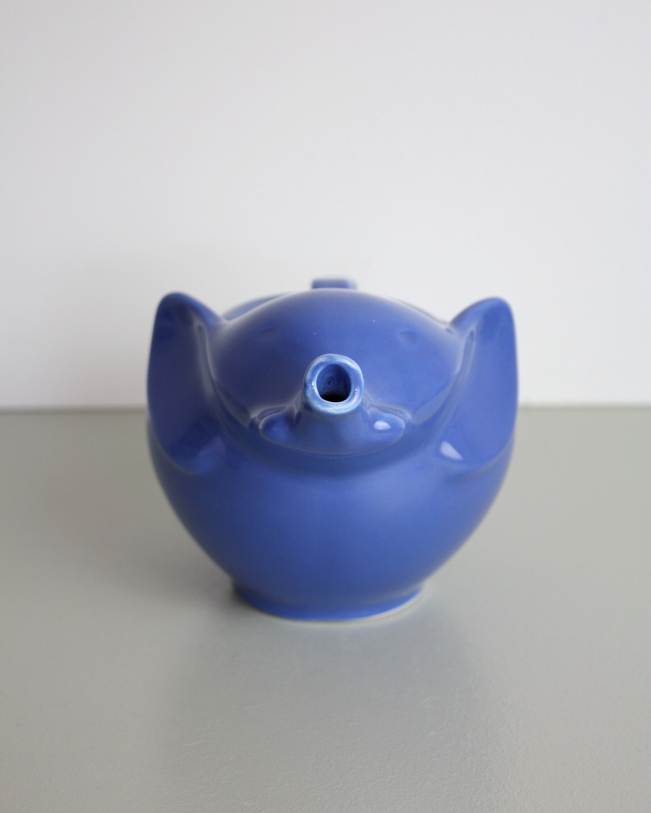 Lipton Blue Elephant Ceramic Teapot