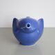 Lipton Blue Elephant Ceramic Teapot