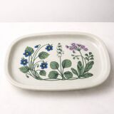 Large plate Arabia Finland "Flora" – Esteri Tomula – 1970s