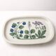 Large plate Arabia Finland "Flora" – Esteri Tomula – 1970s