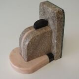 Pair of Art Deco marble bookends from the 1930s