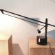 Paire de lampe articulées de bureau année 80