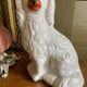 Pair of ceramic Staffordshire dogs late 19th century