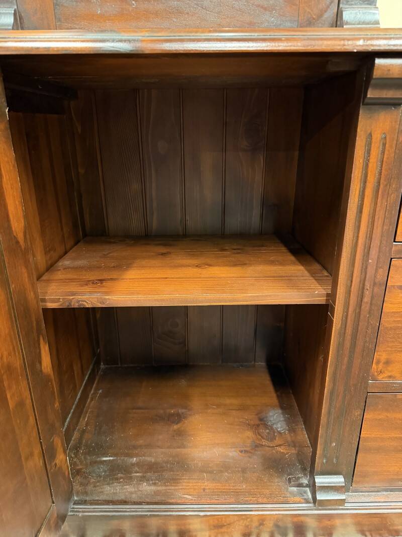 Classic English Apothecary Cabinet Bookcase