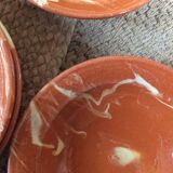 Series of 5 hollow plates