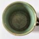 Vintage barbotine cup duo