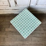 Cube sofa end in mosaic