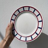 4 old Basque plates