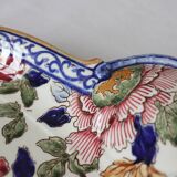 Polylobed dish Peonies earthenware of Gien