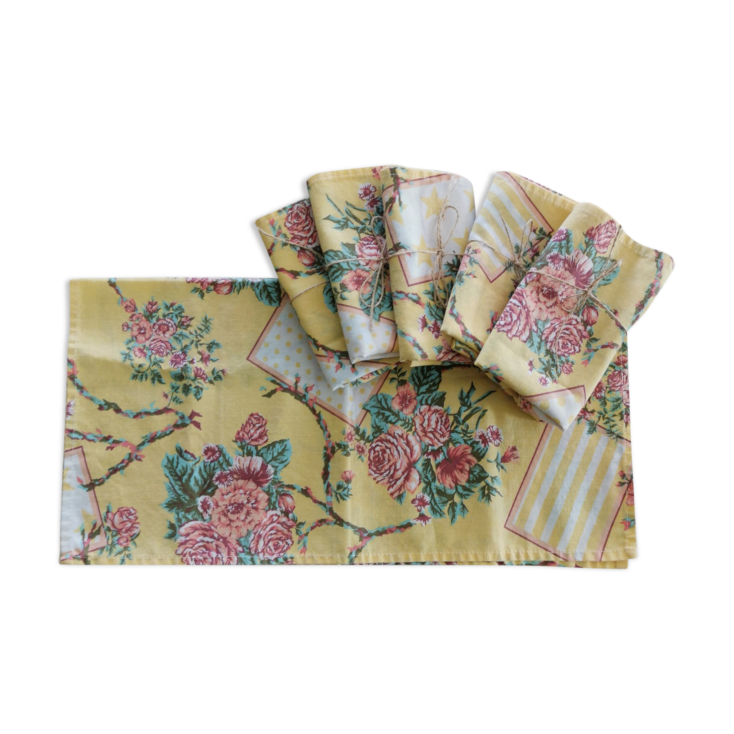 Lot de 6 serviettes de table