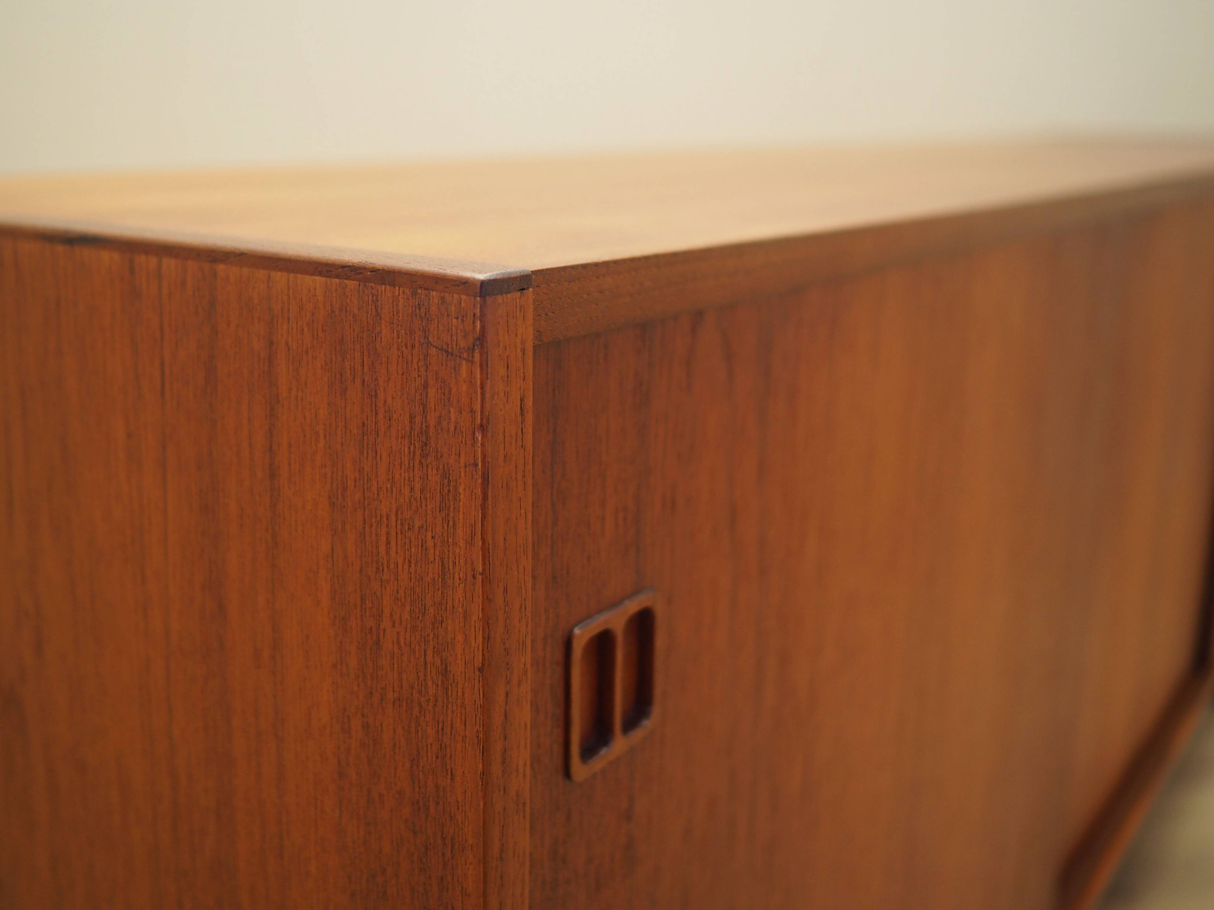 Teak sideboard, Danish design, 1970s, production: Denmark