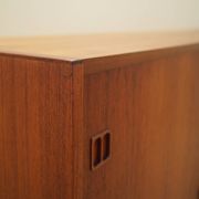 Enfilade en teck, design danois, années 1970, production : Danemark