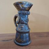 André Rozay (1913-1991) at La Borne - Anthropomorphic pitcher - In stoneware