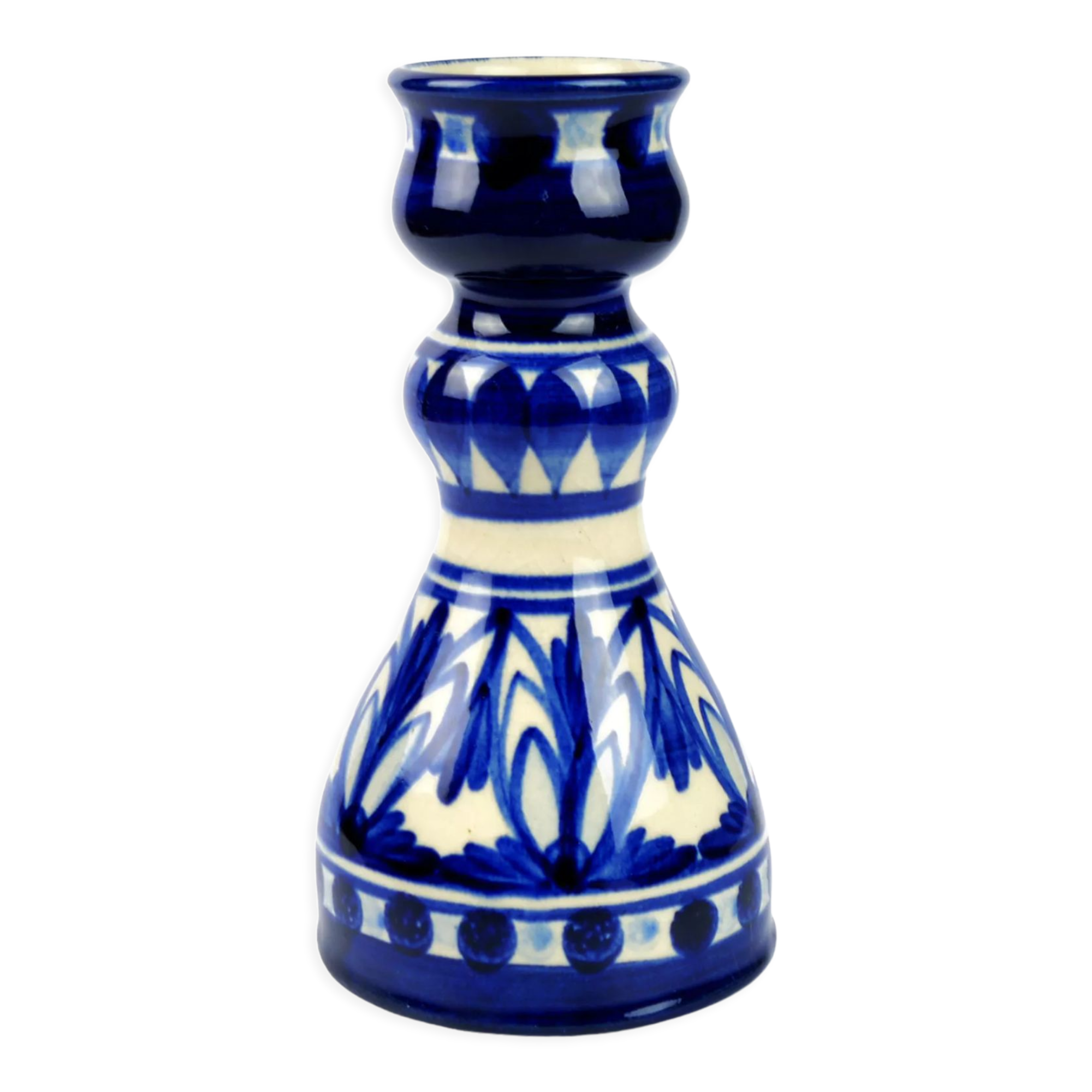 1950s rustic ceramic vase, KLL Karl Louis Lehmann Germany