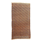 Berber kilim zammour rug - 314 x 158 cm
