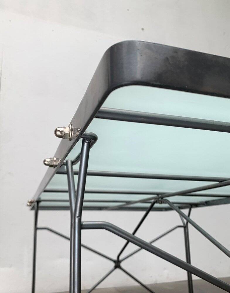 Postmodern coffee table from the Moment series by Niels Gammelgaard for Ikea, 1980s.